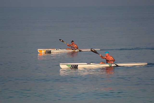 kayaking