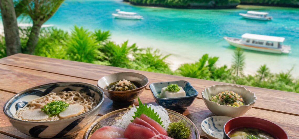 川平湾絶景ランチ3選!地元で愛される絶品グルメスポット巡りのアイキャッチ画像